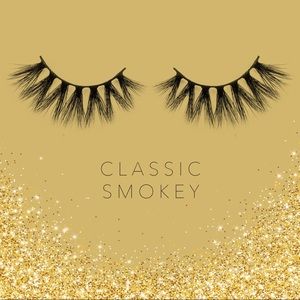 3D limited edition lashes. perfect for smokey-eye look. 100% Handmade Reusable